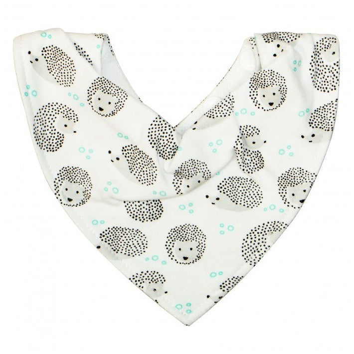 Silly Billyz Jersey Bandana Bib - Hedgehog