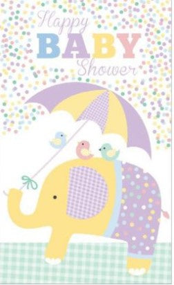 Happy Baby Shower Elephant  Card