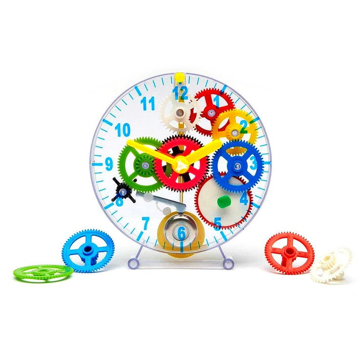 Construct-A-Clock - Educational Mechanical Toy - Time