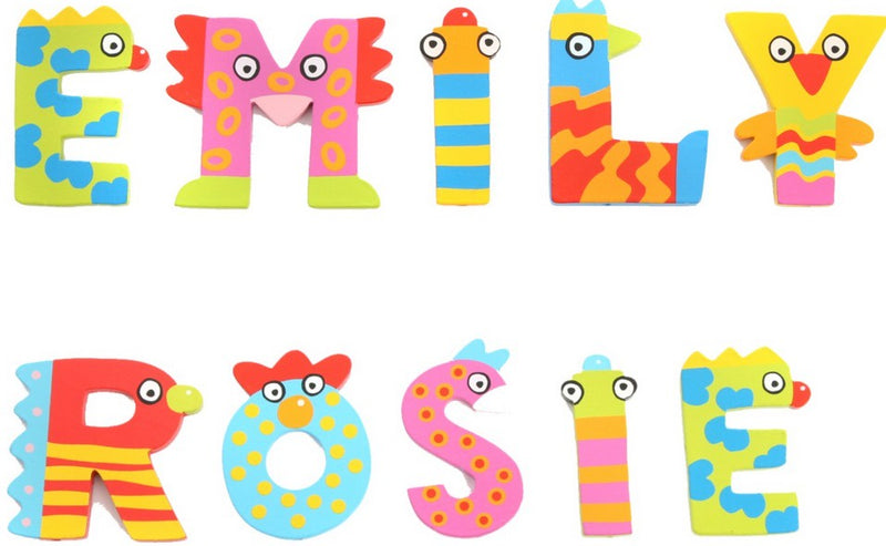 Crazy Animals letters