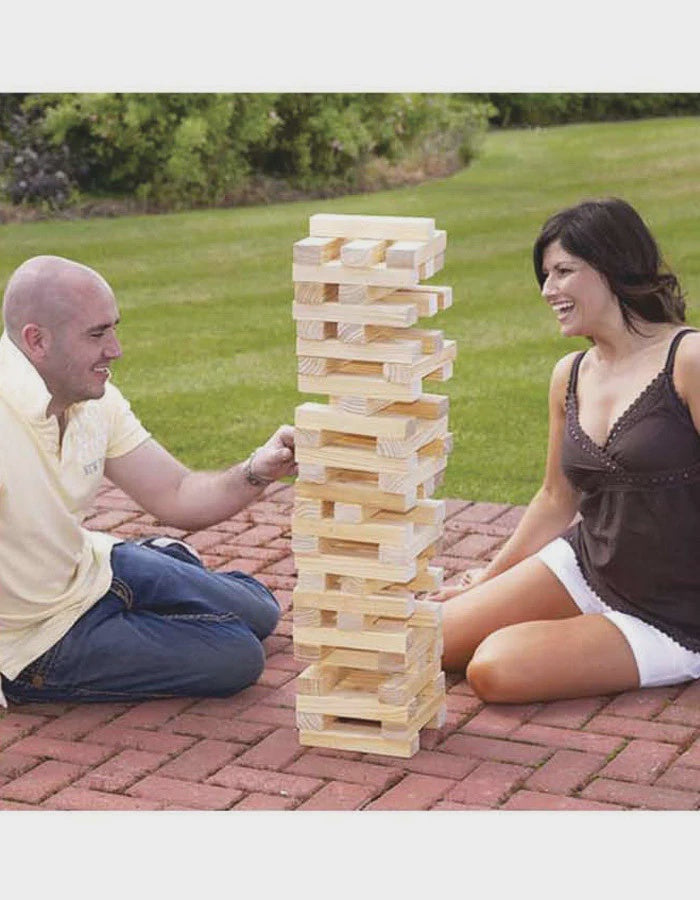 EASY DAYS GIANT GARDEN JENGA (DROP SHIP ONLY)