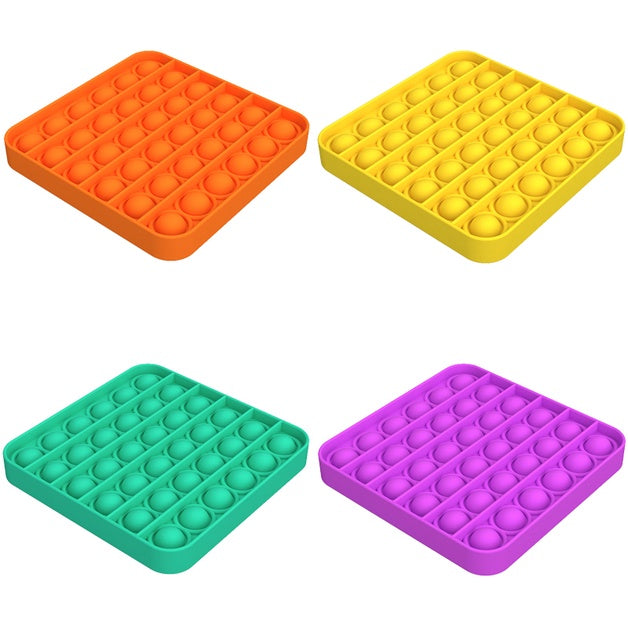 ApolloGrip Solid Colour Square Pop Fidget Toy