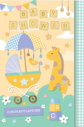 Elegance baby Shower Card - Congratulations