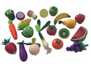 ToysLink | Wooden Fruit & Veges - Asstd