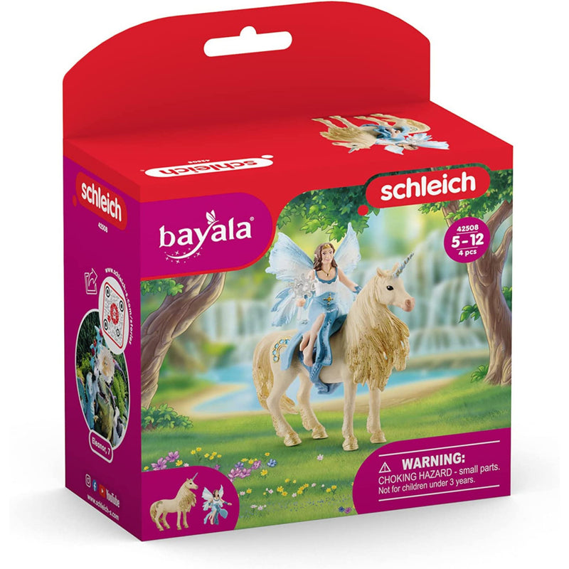 Schleich Bayala | Eyela Riding on  Golden Unicorn