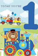 DELUXE -  HAPPY BIRTHDAY  TODAY YOU'RE 1