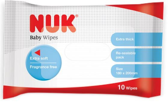 NUK | Baby Wipes (10 Pack)