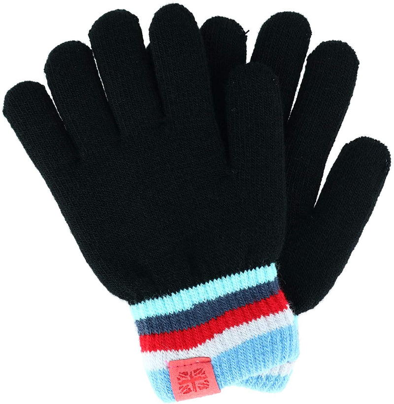 Britt's Knits Kids' Gloves Black