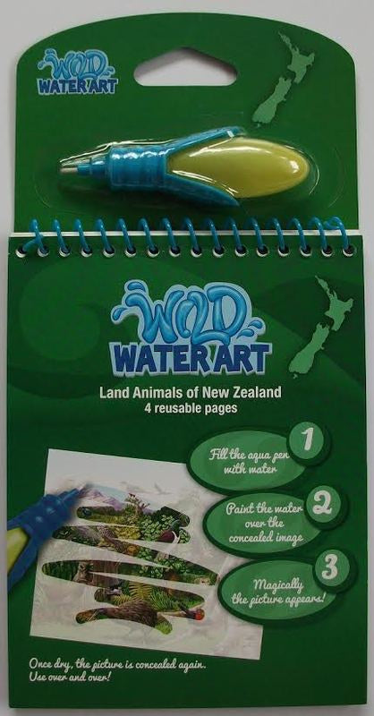 Wild Water Art \ Land Animals of NZ
