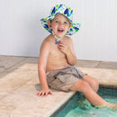 Sundaise | Boys Jacob Swim Bucket Hat - Surfboards