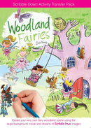 Scribble Down Transfer-Fairies RRP $11.99