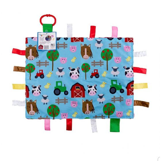 Baby Jacks Farm Learning Lovey 35x45cm