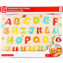 Hape | Wooden Alphabet Peg Puzzle