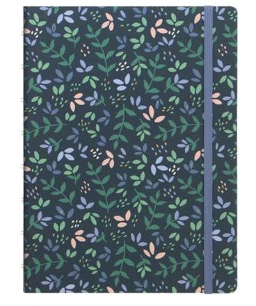 Filofax Garden A5 Refillable Notebook DUSK