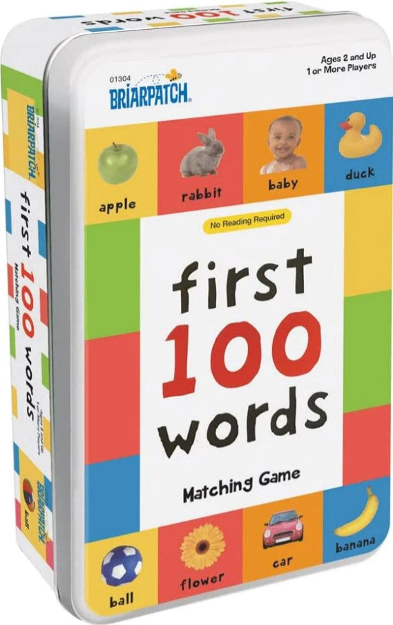 Briarpatch | First 100 Words Activity Game Tin