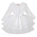 Designer Kidz | My First Lace L/S Tutu Dress - Ivory