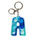 Fidget Pop  Letter Keychains A-Z