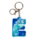 Fidget Pop  Letter Keychains A-Z