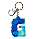 Fidget Pop  Letter Keychains A-Z