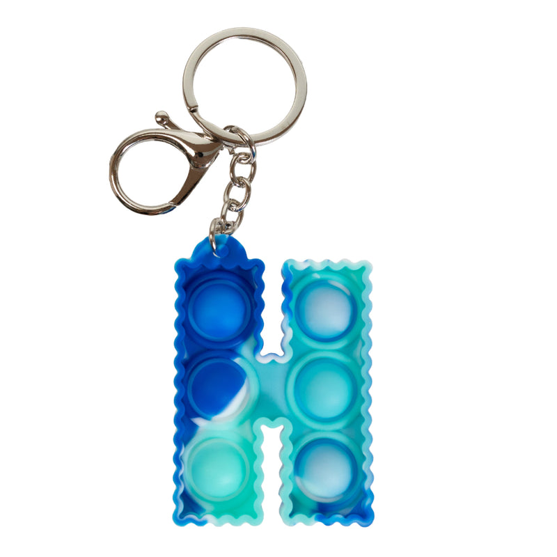 Fidget Pop  Letter Keychains A-Z