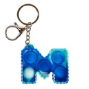 Fidget Pop  Letter Keychains A-Z