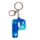 Fidget Pop  Letter Keychains A-Z