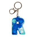 Fidget Pop  Letter Keychains A-Z
