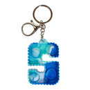 Fidget Pop  Letter Keychains A-Z