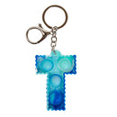 Fidget Pop  Letter Keychains A-Z