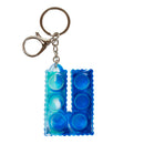 Fidget Pop  Letter Keychains A-Z