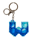 Fidget Pop  Letter Keychains A-Z