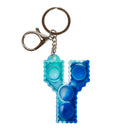 Fidget Pop  Letter Keychains A-Z