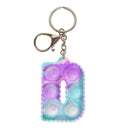 Fidget Pop  Letter Keychains A-Z