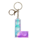 Fidget Pop  Letter Keychains A-Z
