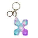 Fidget Pop  Letter Keychains A-Z