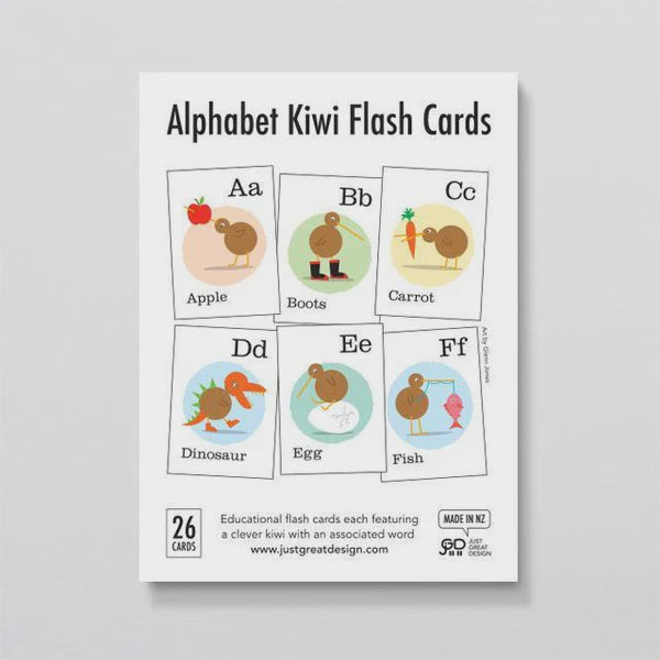 Flash Cards - Alphabet Kiwi