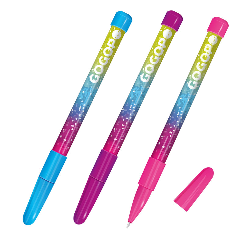 Gogopo Multi-Coloured Glitter Pens  SPECIAL