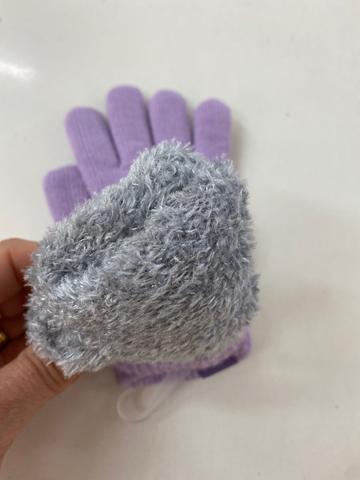 Britt's Knits Kids' Gloves  - Purple