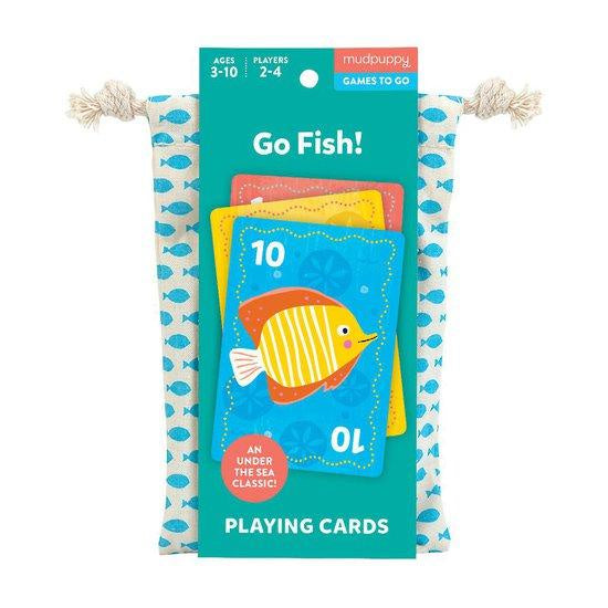 Mudpuppy | Go Fish Under the Sea Playing Cards To Go