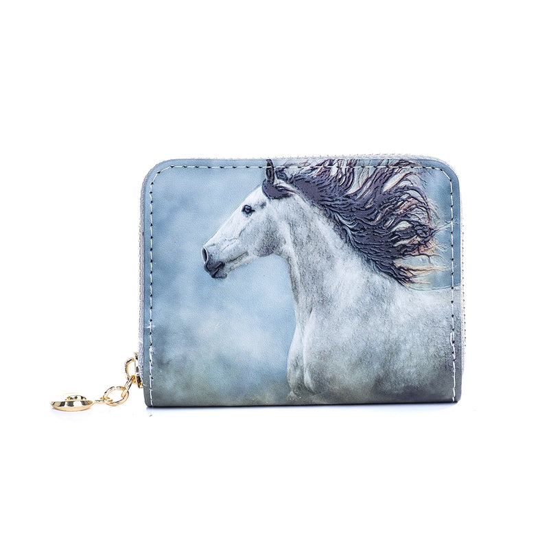 Horse Design Card Holder Wallets