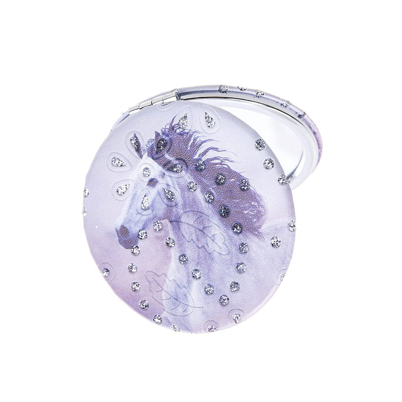 Horse Design Compact Mirrors - Asstd