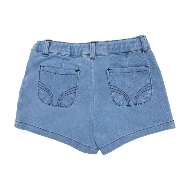 Korango | Denim Knit Short - Acid Wash