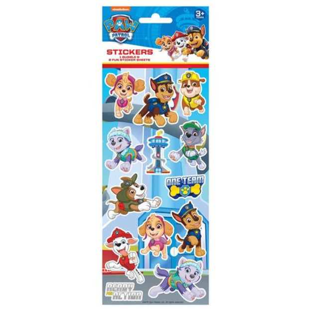 Paw Patrol Bubble Stickers