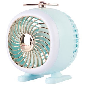 Mini Rechargeable Fan - Blue