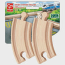 Hape | Track Short Curved Tracks (4pc)