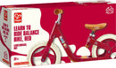 Hape | Learn To Ride Balance Bike - Red