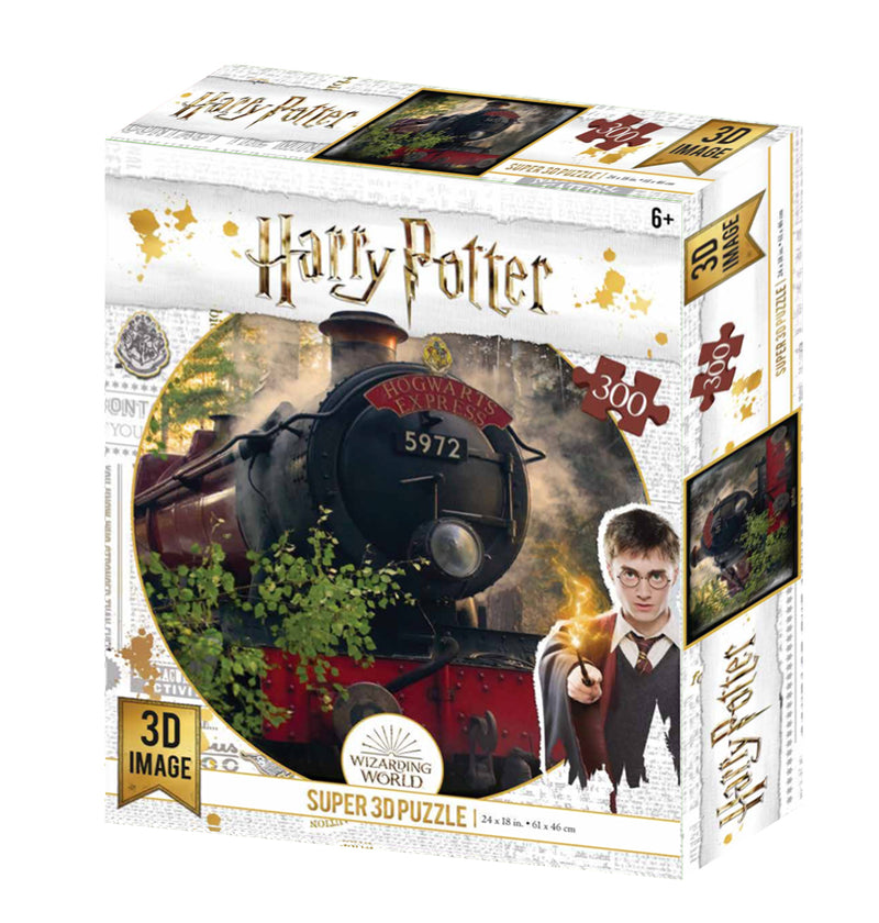 Super 3D Harry Potter puzzle 300pc - Asstd