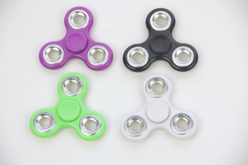 Hand Spinner Silver ends - Asst