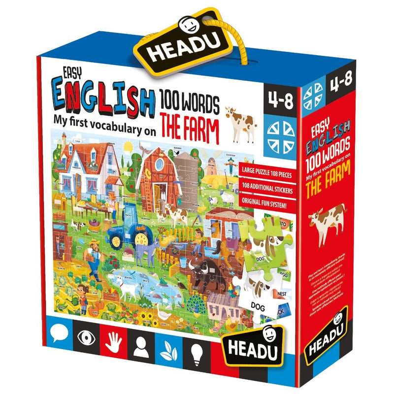 Headu | Easy English 100 Words Farm
