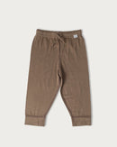 Babu | Merino Cuff Leggings - Walnut